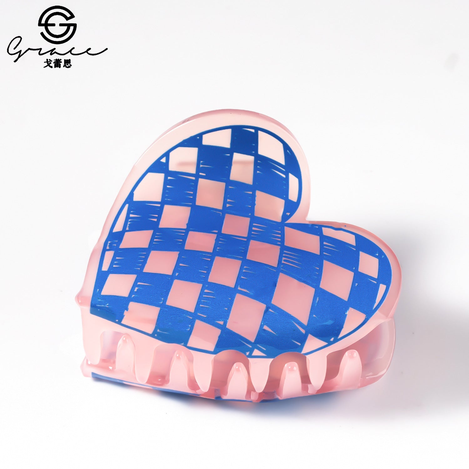 Wholesale Valentine's Day 6cm Love Hair Clips